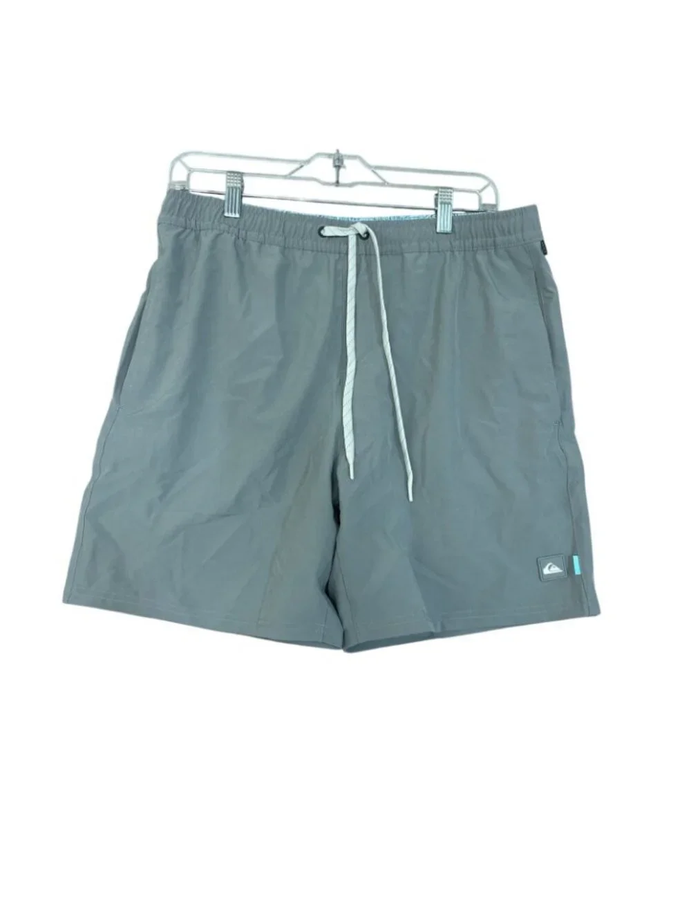 NWOT Quiksilver Waterman Collection Men's M Gray Swim Trunk